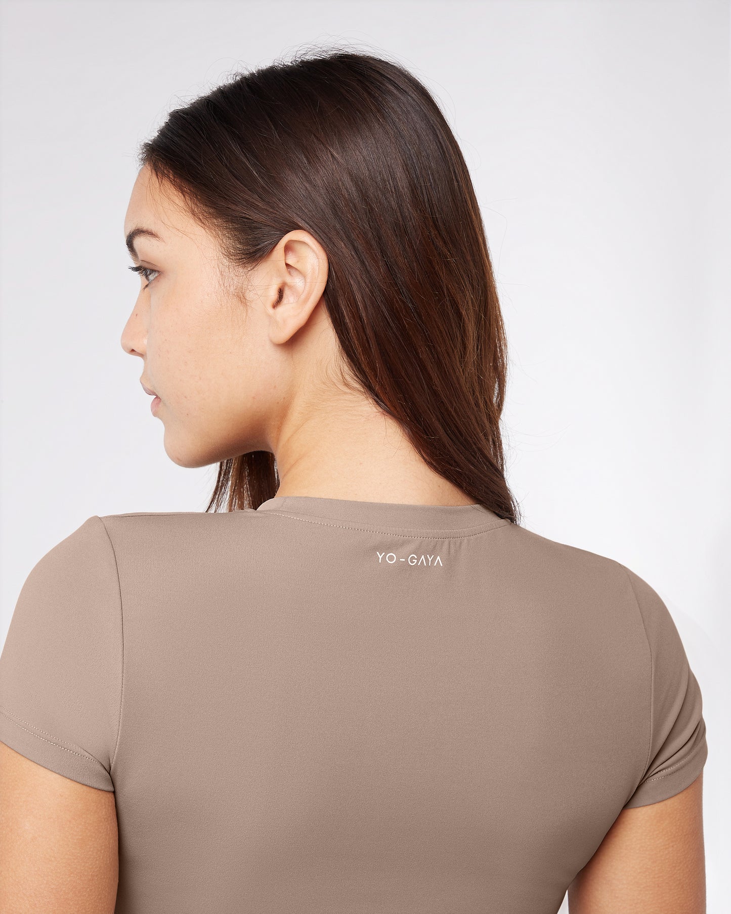 Short Sleeve Top - Sandy Beige