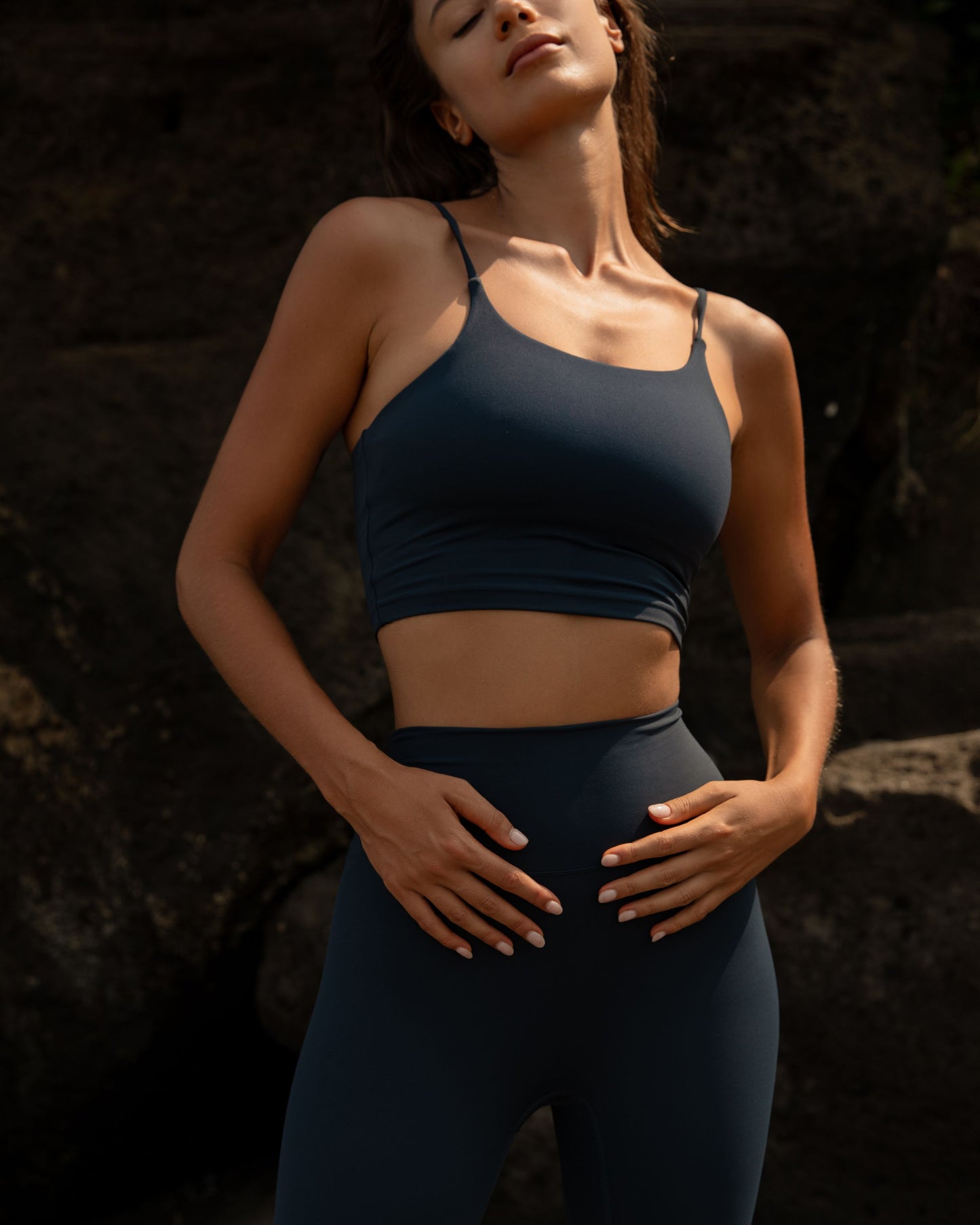 Sports Bra - Deep Ocean Blue