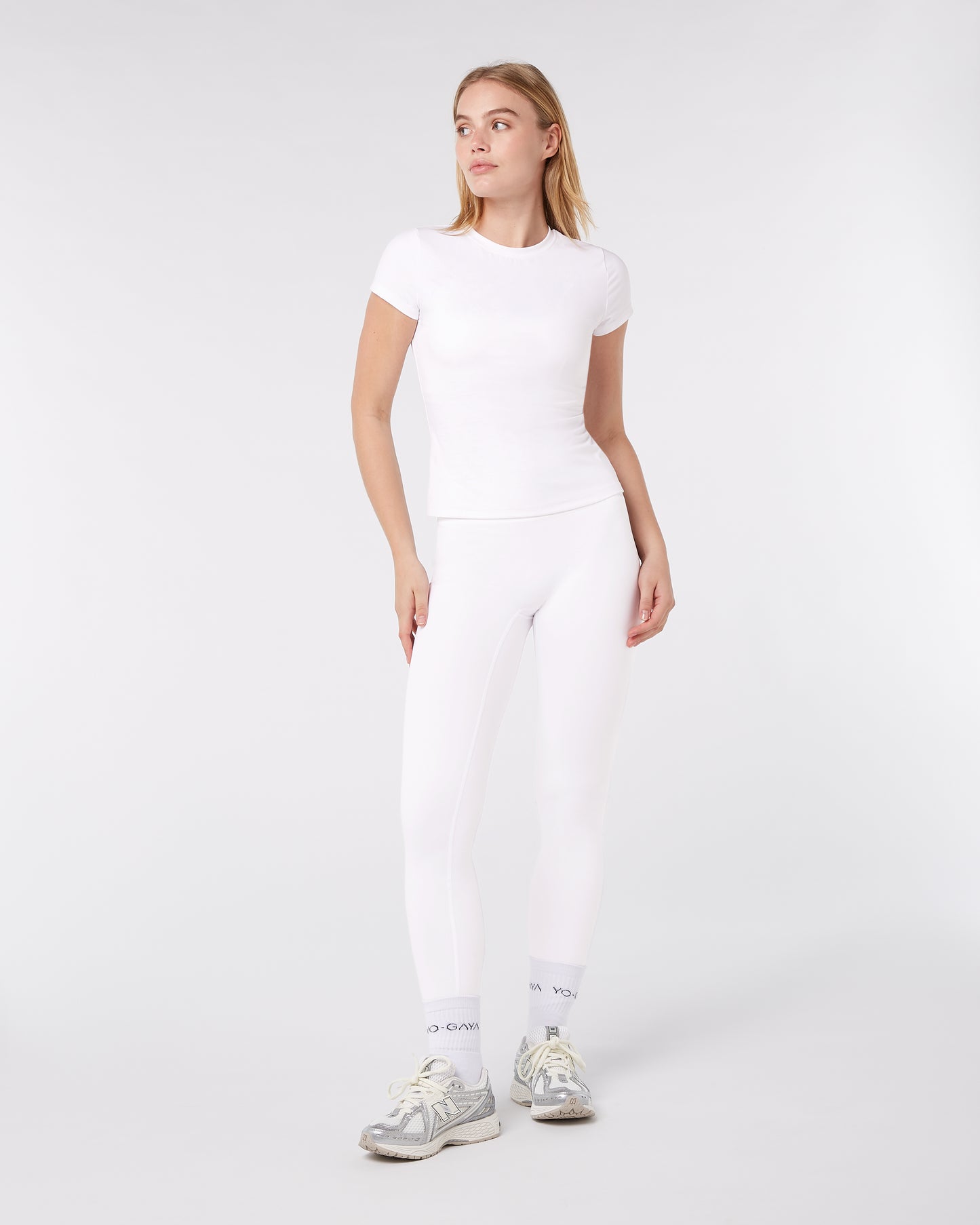 Short Sleeve Top - White