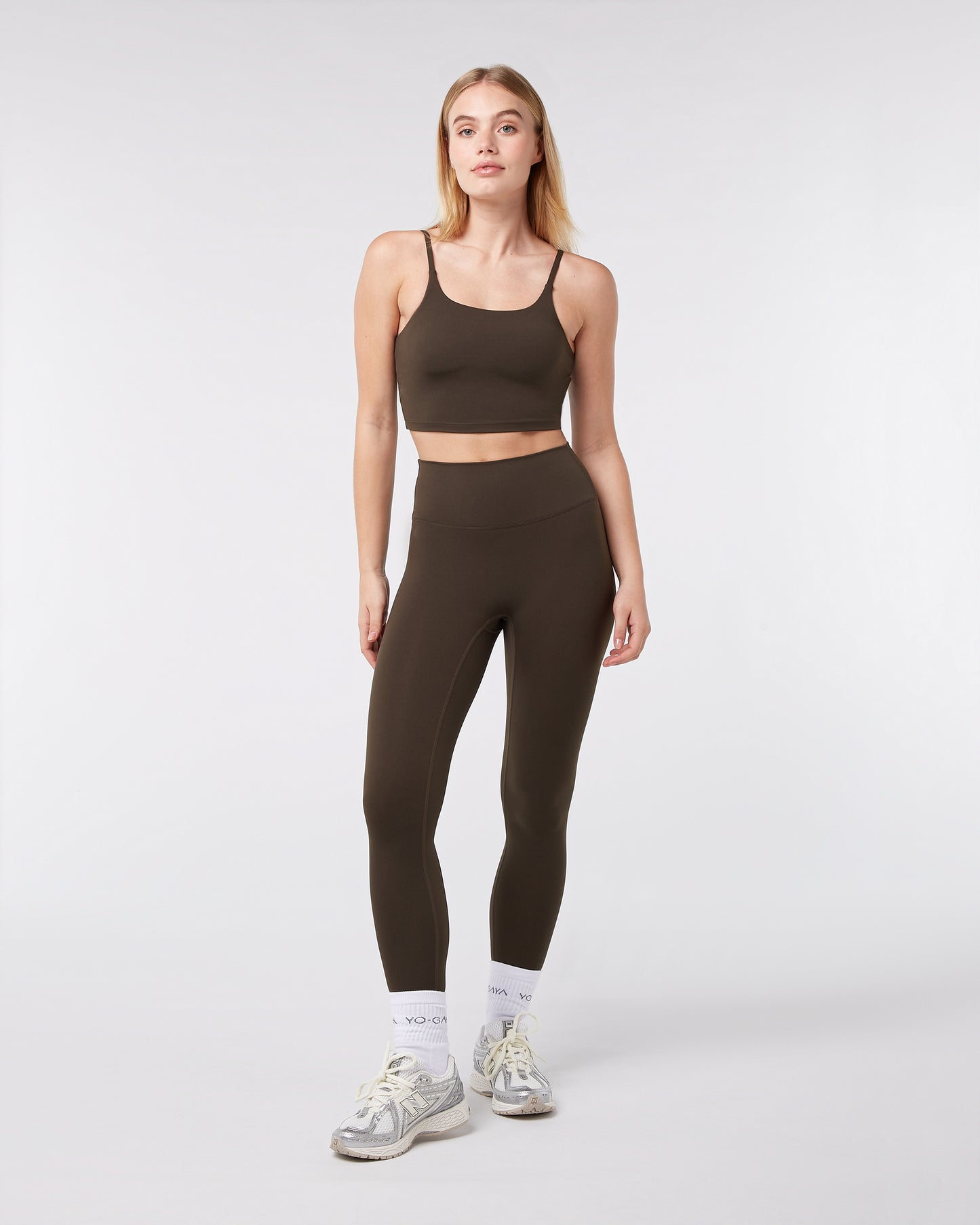Sports Bra - Coffee Bean