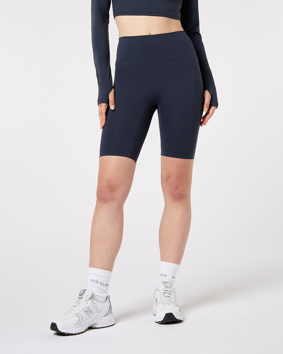 Legging Short - Deep Ocean Blue