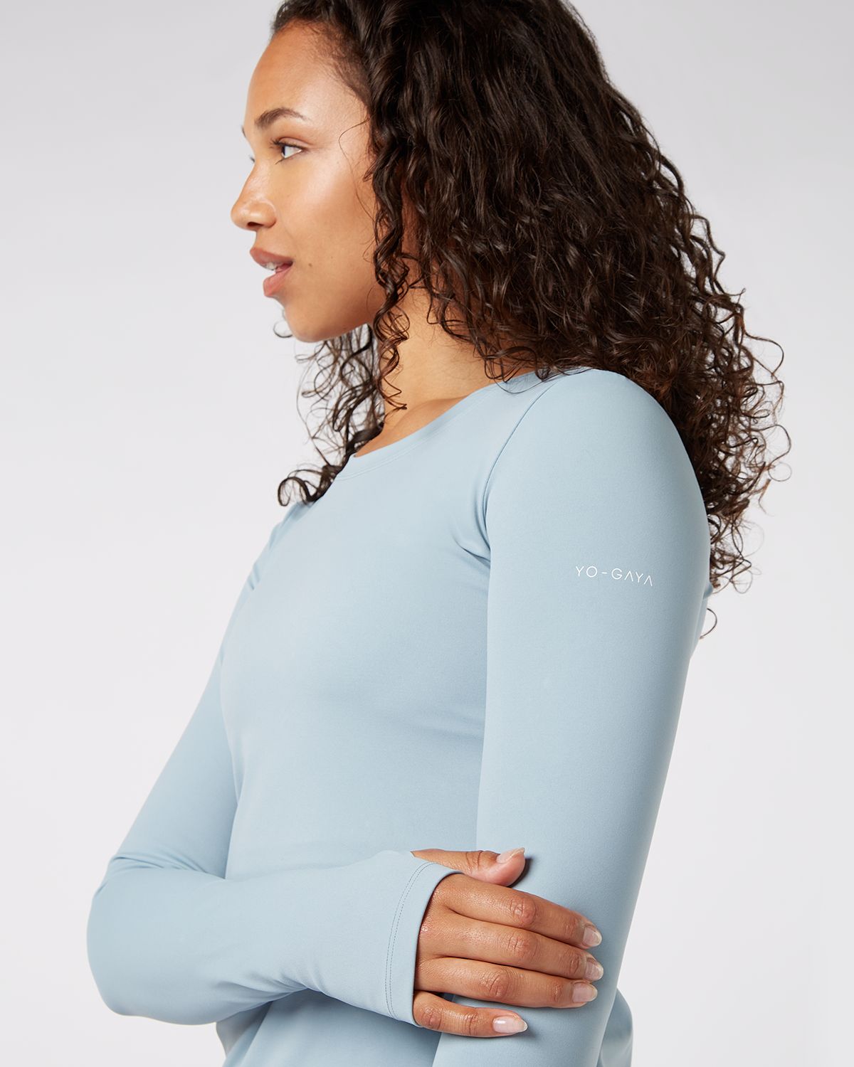 Long Sleeve Top - Sky Blue